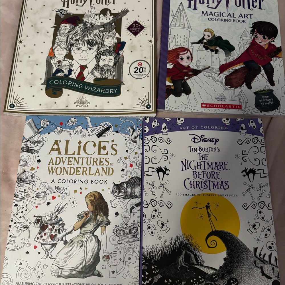 Coloring books lot